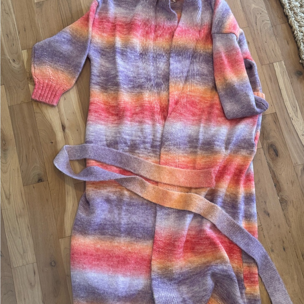 XiRENA Sunset Gradient Cardigan